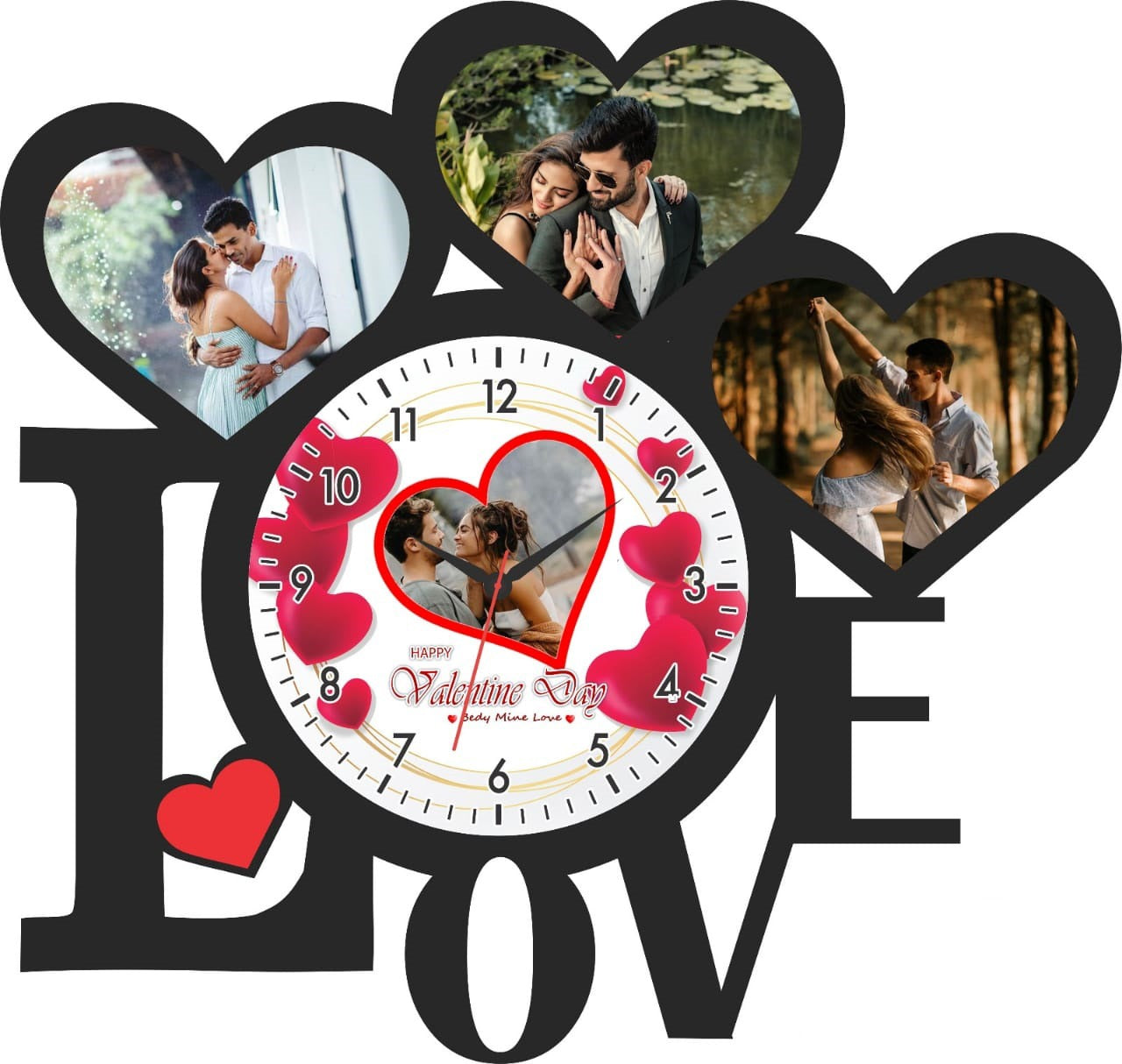 Modern Photo Print Wall Clock