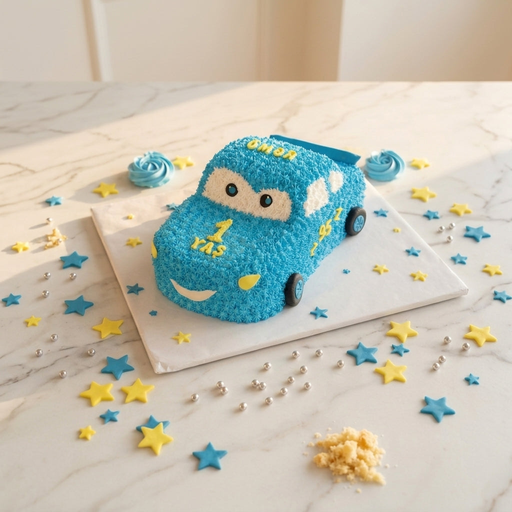 Blue Card Cake 1.5Kg
