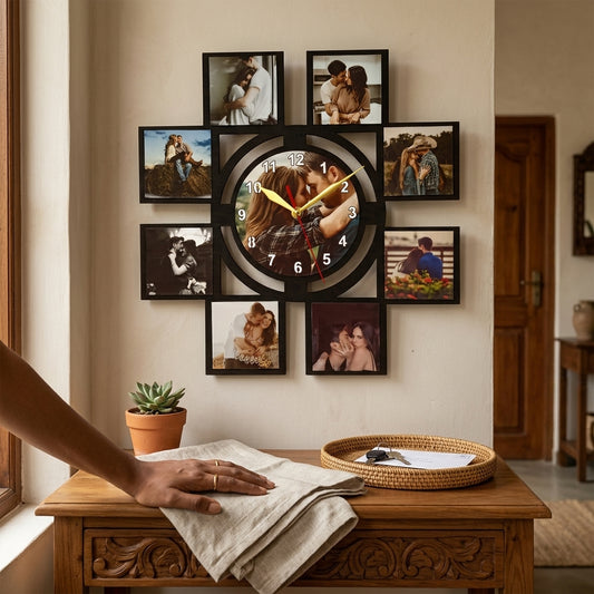 Gift Clock With Photos