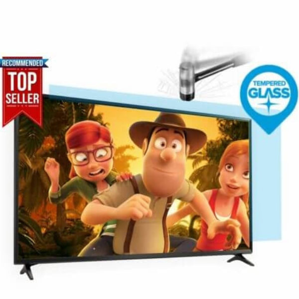 Clear 32″ HD LED Tempered Glass TV