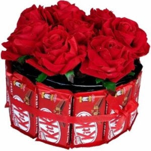 Lovely Choco & Flower Surprise