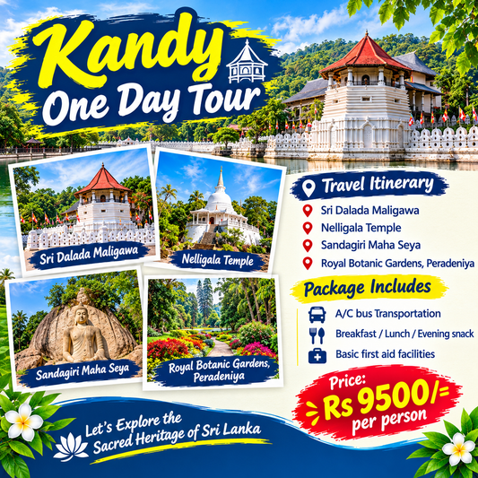 ️ Kandy One Day Tour
