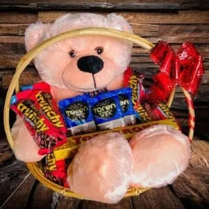 Choco Teddy Hamper