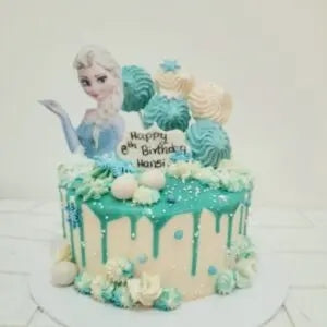 Delicious & sweet Frozen Birthday cake - 1.6 kg