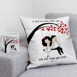 'Fall In Love With You' Valentine Mug & Pillow