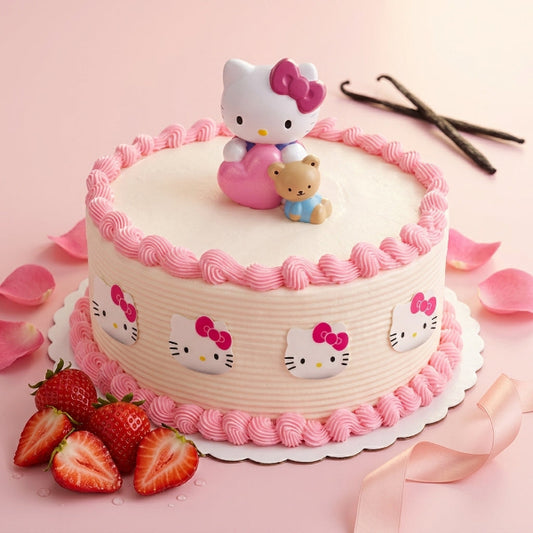 Hello-Kitty-Design Cake - 1kg