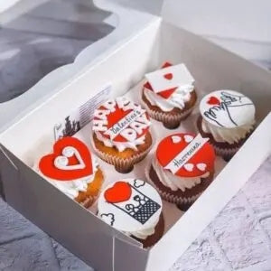 "Keep My Promise Forever" Cupcakes 6Pcs