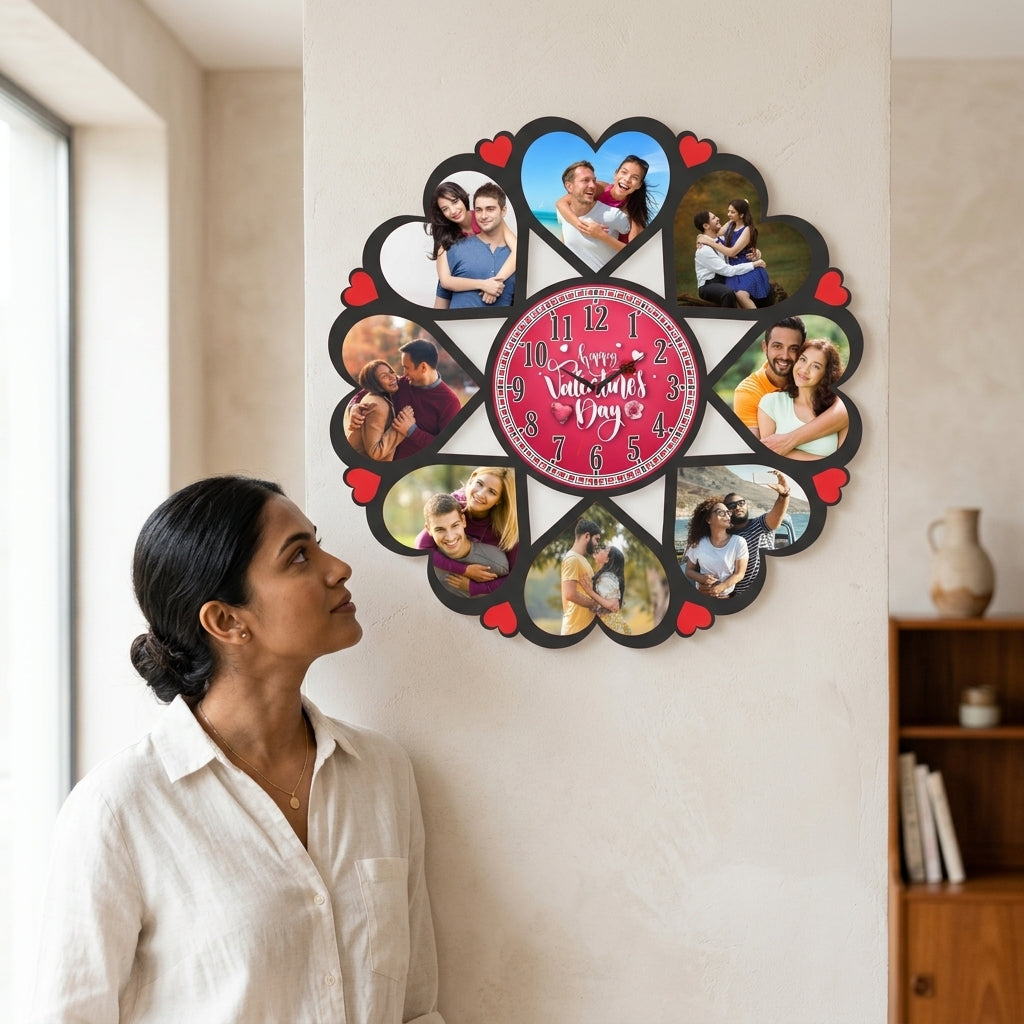 Heart-Shaped Photo Frame