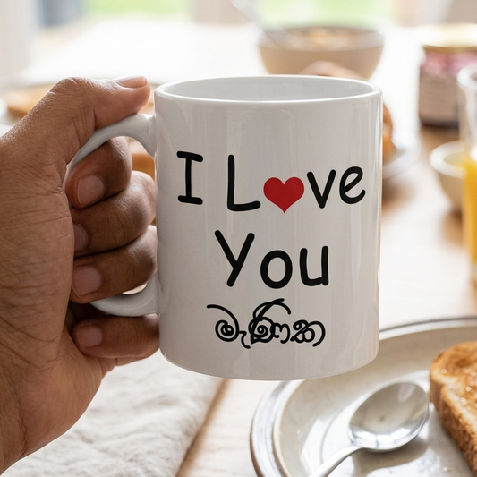 I Lv U Manika Mug