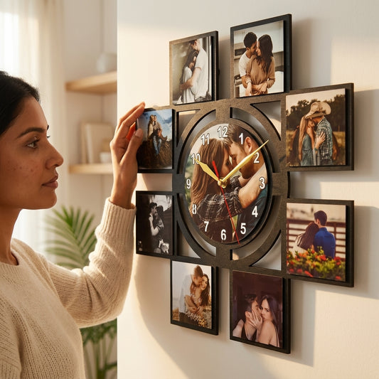 Gift Clock With Photos