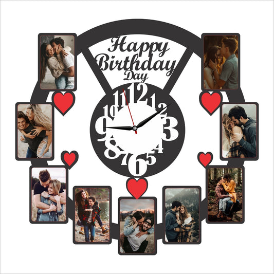 Happy Birthday Wall Clock