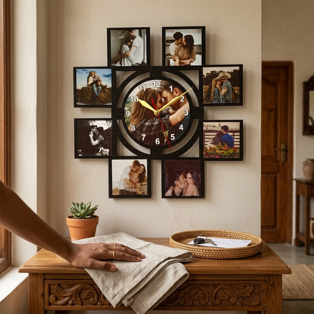 Gift Clock With Photos