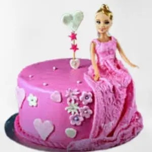 Pinky Doll Cake-1.8kg