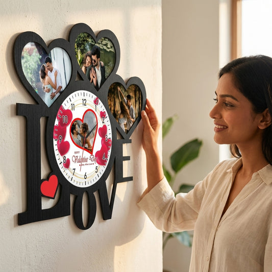 Modern Photo Print Wall Clock