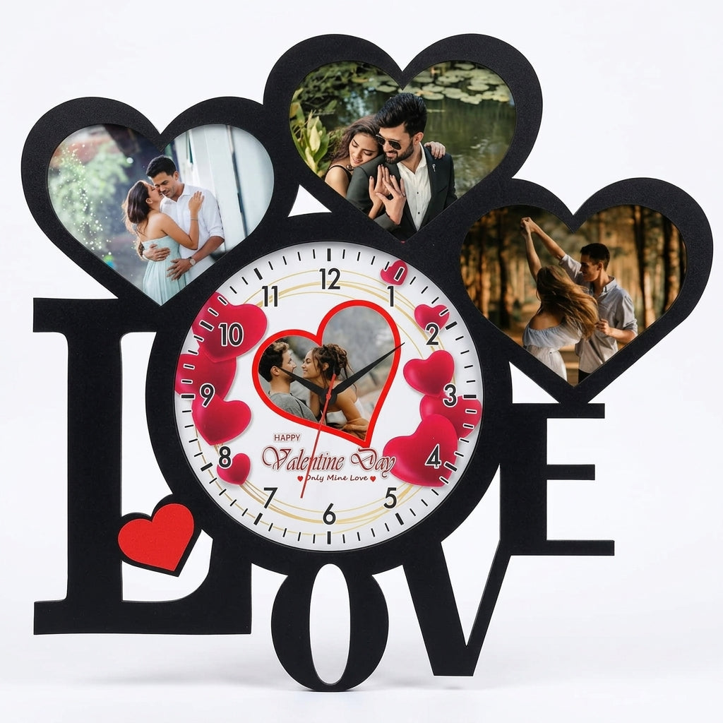 Modern Photo Print Wall Clock