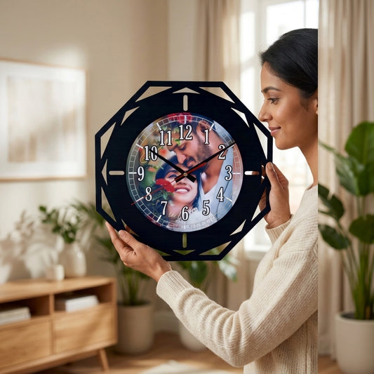 Special Photo Wall Clock (15*15 inches)