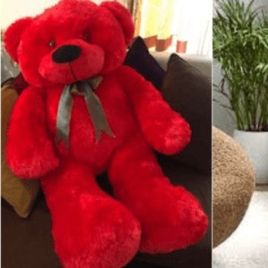 Red Teddy 3 Feet